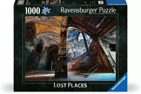 Ravensburger Lost Places Alpenhaus Graffito 1000 Piece Puzzle image 0